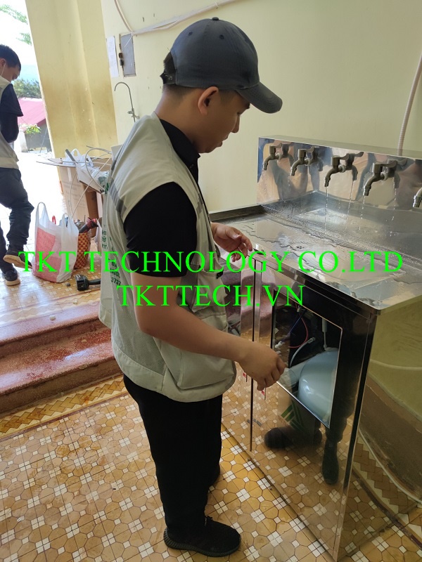 Máy lọc nước nhiều vòi uống trực tiếp cho trường THCS ở Huyện Krông Nô Tỉnh Đắk Nông - tkttech.vn